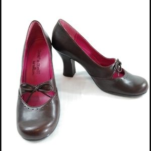 Y2K style Sbicca Chunky Mary Jane Heels Size 8.5